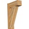 Ekena Millwork Traditional Block Rough Sawn Outlooker, Western Red Cedar, 8"W x 20"D x 32"H OUT08X20X32TRA05RWR - alternate 1